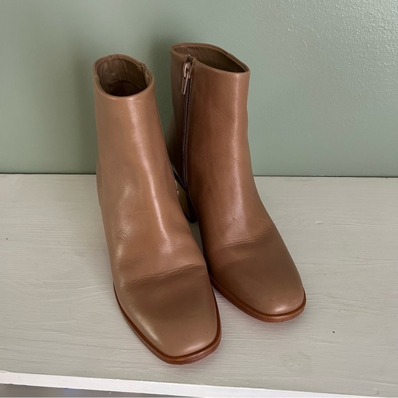 Bernardo Womens Nantucket Tan Ankle Boots Size 7 - Picture 10 of 11